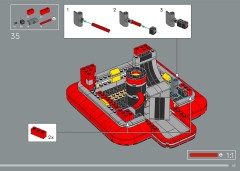LEGO 21358 instructions page 43 – build guide