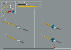 LEGO 21358 instructions page 74 – build guide