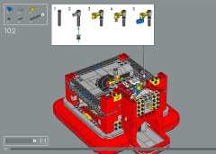LEGO 21358 instructions page 92 – build guide