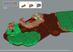 LEGO 21360 instructions page 105 – build guide