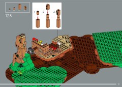 LEGO 21360 instructions page 121 – build guide