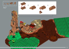 LEGO 21360 instructions page 129 – build guide