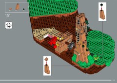 LEGO 21360 instructions page 133 – build guide