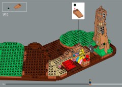 LEGO 21360 instructions page 134 – build guide