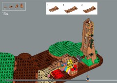 LEGO 21360 instructions page 136 – build guide