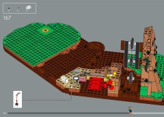 LEGO 21360 instructions page 144 – build guide