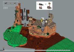 LEGO 21360 instructions page 175 – build guide