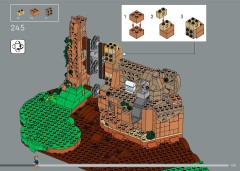 LEGO 21360 instructions page 193 – build guide