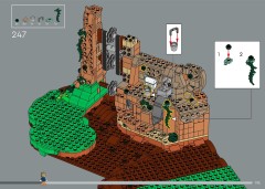LEGO 21360 instructions page 195 – build guide