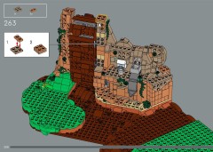 LEGO 21360 instructions page 208 – build guide