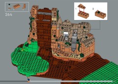 LEGO 21360 instructions page 209 – build guide
