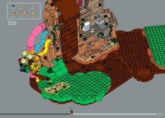 LEGO 21360 instructions page 243 – build guide