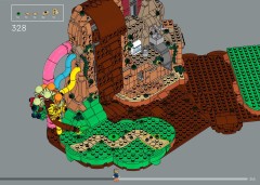 LEGO 21360 instructions page 245 – build guide