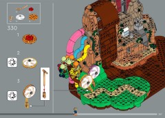 LEGO 21360 instructions page 247 – build guide