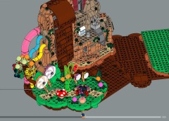 LEGO 21360 instructions page 253 – build guide