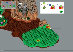 LEGO 21360 instructions page 260 – build guide