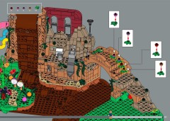 LEGO 21360 instructions page 281 – build guide