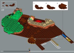 LEGO 21360 instructions page 74 – build guide