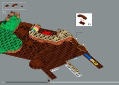 LEGO 21360 instructions page 76 – build guide