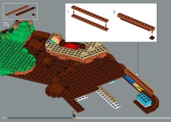 LEGO 21360 instructions page 80 – build guide