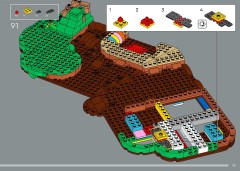 LEGO 21360 instructions page 93 – build guide