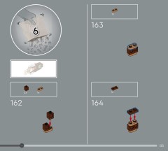 LEGO 21361 instructions page 123 – build guide