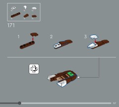 LEGO 21361 instructions page 127 – build guide