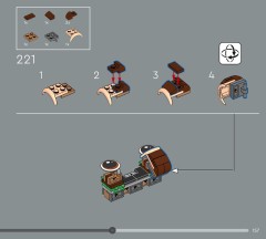 LEGO 21361 instructions page 157 – build guide