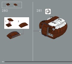 LEGO 21361 instructions page 188 – build guide