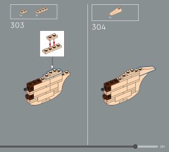 LEGO 21361 instructions page 201 – build guide