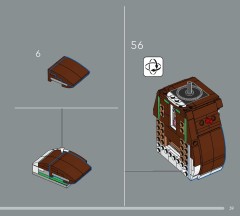 LEGO 21361 instructions page 39 – build guide