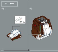 LEGO 21361 instructions page 62 – build guide