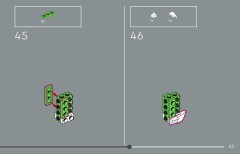 LEGO 21362 instructions page 45 – build guide