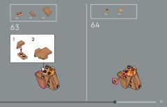 LEGO 21362 instructions page 51 – build guide
