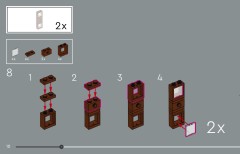 LEGO 21362 instructions page 10 – build guide