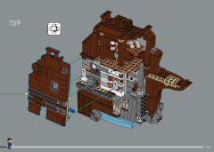 LEGO 21363 instructions page 105 – build guide