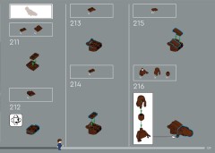 LEGO 21363 instructions page 129 – build guide