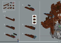LEGO 21363 instructions page 131 – build guide