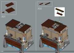 LEGO 21363 instructions page 174 – build guide