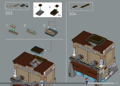 LEGO 21363 instructions page 175 – build guide