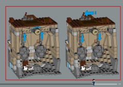 LEGO 21363 instructions page 179 – build guide