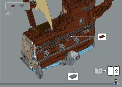 LEGO 21363 instructions page 199 – build guide