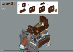 LEGO 21363 instructions page 174 – build guide