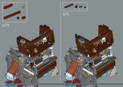 LEGO 21363 instructions page 176 – build guide