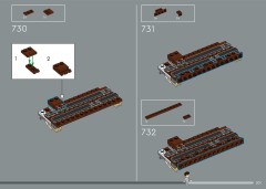 LEGO 21363 instructions page 201 – build guide