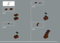 LEGO 21363 instructions page 71 – build guide