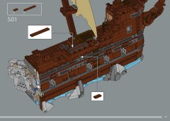 LEGO 21363 instructions page 77 – build guide