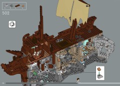 LEGO 21363 instructions page 78 – build guide