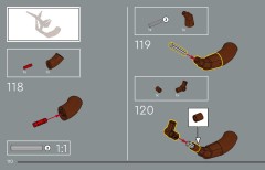 LEGO 21365 instructions page 110 – build guide