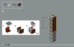 LEGO 21365 instructions page 12 – build guide
